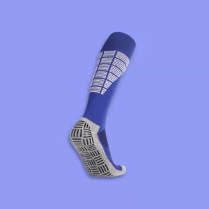 GripMax Long Treadplate Grip Socks Blue