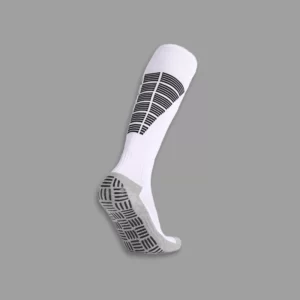 GripMax Long Treadplate Grip Socks White